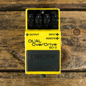 廃盤　BOSS DUAL OverDrive SD-2 Boss SD-2 Dual Overdrive | Reverb