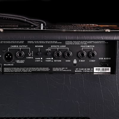 Blackstar HT Club 40 MK III 1x12 40-watt Tube Combo Amp image 10
