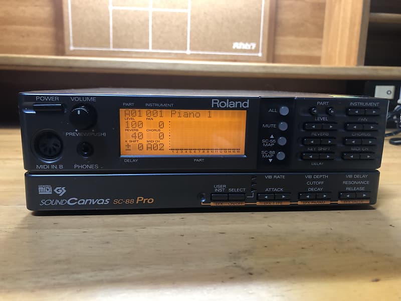 Roland Sound Canvas MIDI SOUND GENERATOR SC-88Pro | Reverb Portugal