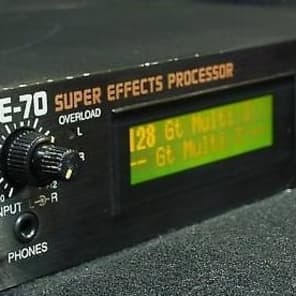 Boss SE-70 Super Effects Processor | Reverb