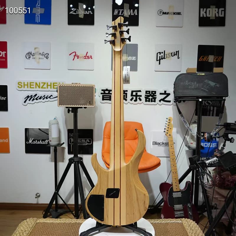 Ibanez BTB676NTF Electric Bass Natural Flat