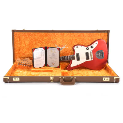 Fender Custom Shop 1965 Jazzmaster Journeyman Relic Candy Apple Red Master Built by Chris Fleming (Serial #CF1116) image 9