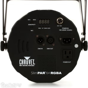 Chauvet DJ SlimPAR 64 RGBA Low Profile LED Par image 11