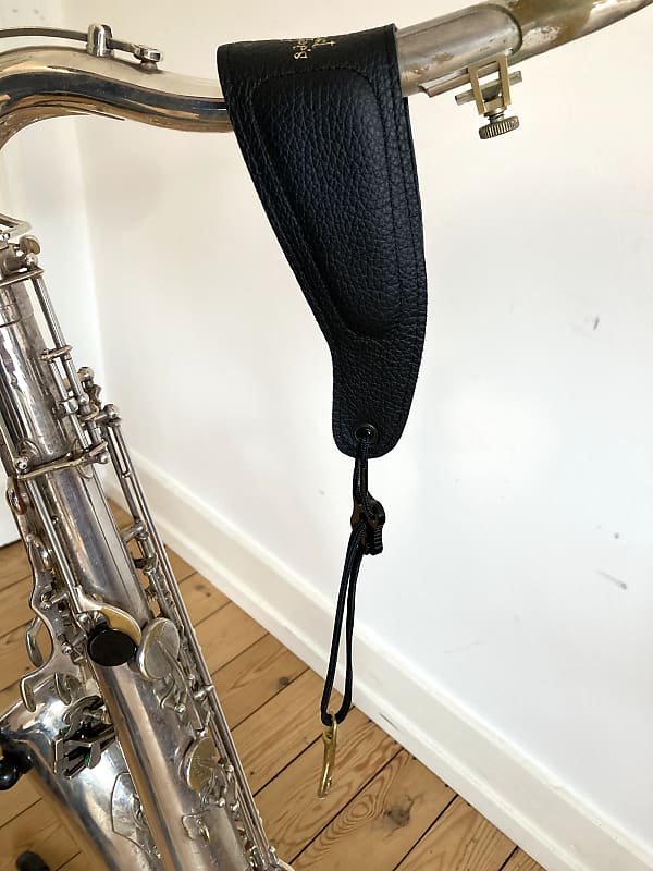 Just Joe Gel strap neuf ! Cuir noir, laiton Reverb