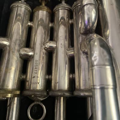 Yamaha YEP-321S Intermediate 4-Valve Euphonium 2010s - Silver-Plated image 6