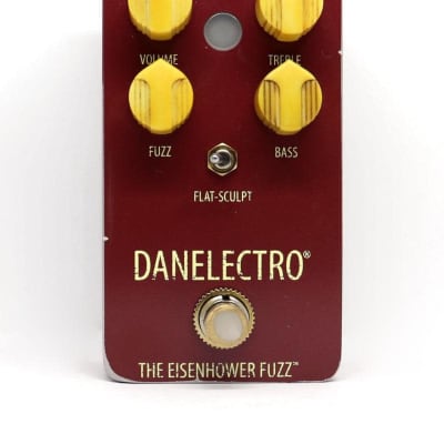 Danelectro THE EISENHOWER Fuzz Guitar Effects Pedal 364384 611820001407 for sale