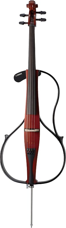 Yamaha SVC-110SK Studio Acoustic-Body Electric Cello- Brown image 1