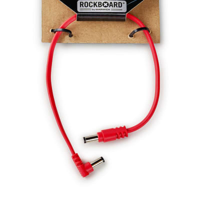 Rockboard Flat Polarity Reverser Cable, 30 cm / 11 13/16", angled/straight image 4
