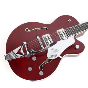 Demo Model Gretsch G6119 Chet Atkins Tennessee Rose Hollow Body Deep Cherry Stain image 6