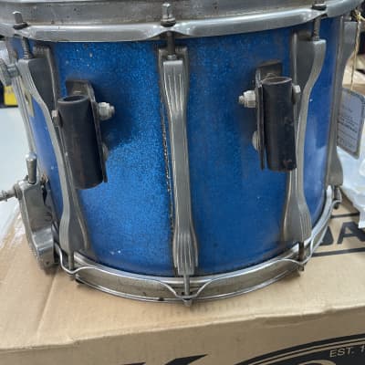 Ludwig 10x14 Field Snare Blue Sparkle image 5