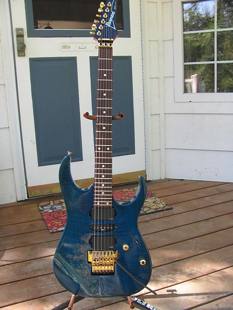 ●日本正規品● Ibanez Reverb | Blue Transluscent Japan in Made FM 570 RG ギター