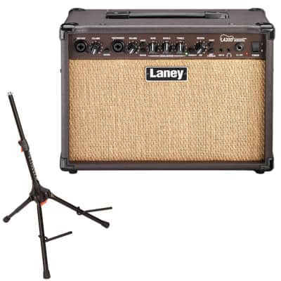 Laney LA30D LA Series 30-Watt Acoustic Guitar Combo Amp w/ Amp Stand for sale