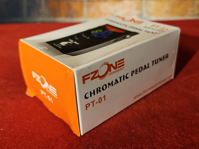 FZONE PT-01 True Bypass Chromatic Pedal Tuner - tgt11