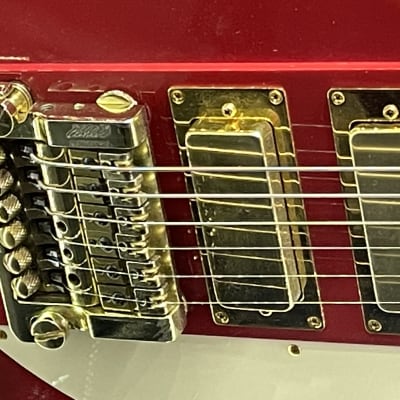 Steve Clark Phil Collen Def Leppard Triple 3 Pickup Hum With Kahler Real Gibson Red Firebird Guitar image 3
