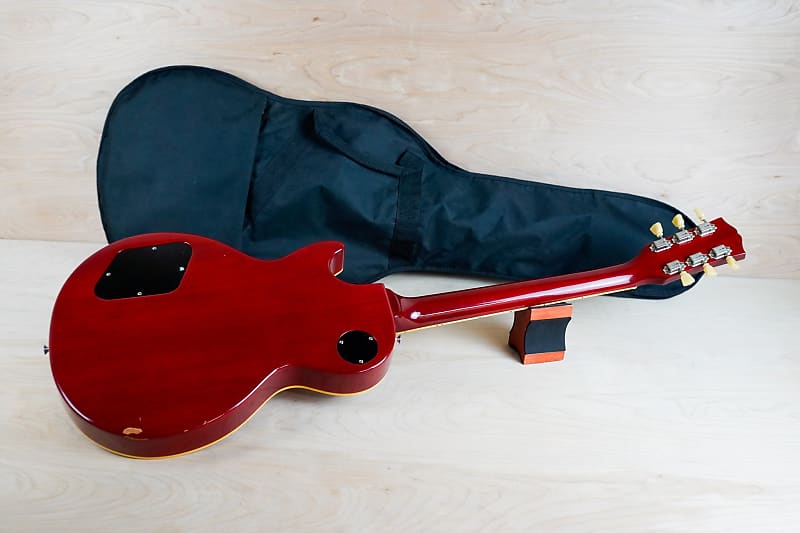 Burny Super Grade Singecut Standard 1980's Cherry Sunburst