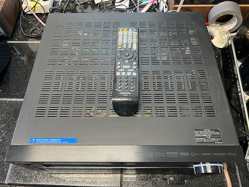 Onkyo TX-NR809 7.2 CH HDMI AV Receiver w/ Original RC-810M Onkyo TX-NR809 7.2 CH HDMI AV Receiver w/ Original RC-810M