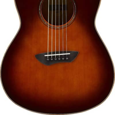 Yamaha - CSF3M - Compact Folk Acoustic-Electric Guitar - Tobacco Brown Sunburst - w/ Bag image 1