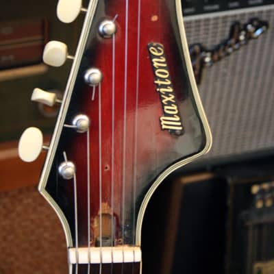 Maxitone Hollow Body Electric MIJ 1960s - Red image 6