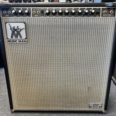 Music Man  410 Sixty Five Tube Guitar Amplifier USA 1974  4x10" w/cover  + footswitch image 22