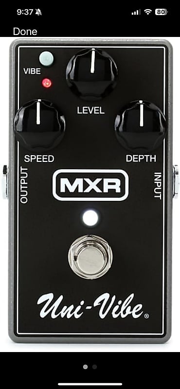 MXR M68 Uni-Vibe