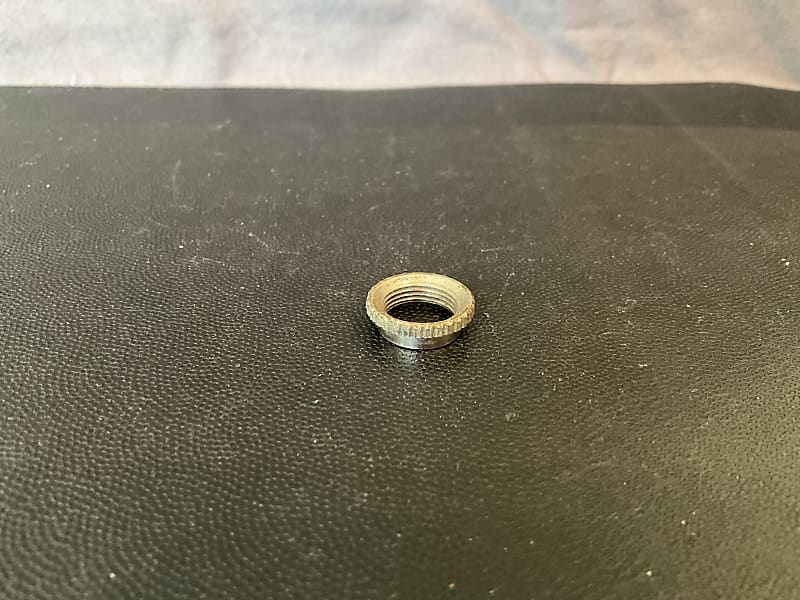 Gibson Vintage 1961 Gibson Nickel 3 Way Switch Nut ES-335 175 125 SG 1962 1963 1964 1965 1960's image 1