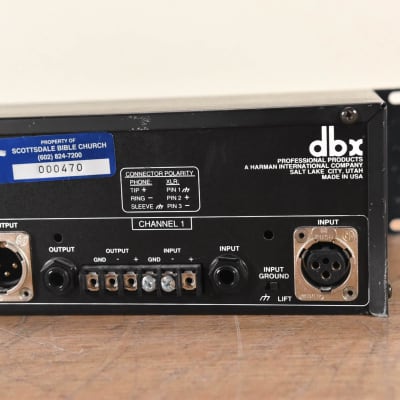 dbx 3215 Dual-Channel 2/3 Octave 15-Band Equalizer CG004E9 image 7