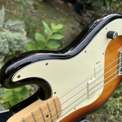 1983 Fender Elite Precision Bass I - Maple Fretboard - Brown Tobacco Sunburst OHSC image 9