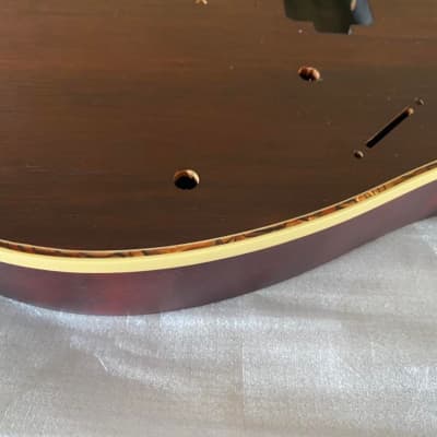 Genuine Ibanez New RG721 Premium Replacement Guitar Body Charcoal Brown Flat image 3