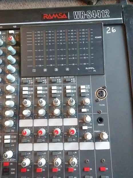 Ramsa WR-S4412-12 Ch/Mixer | Reverb Ramsa WR-S4412-12 Ch/Mixer | Reverb