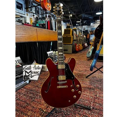 Ibanez AS120 1995 Transparent Red - Made in Korea | Reverb
