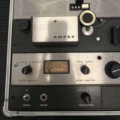 Ampex F-44 Fine Line Tube Reel To Reel Player Recorder (From An All In One  Unit)