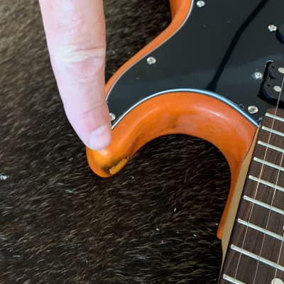 Squier Stratocaster  orange image 7