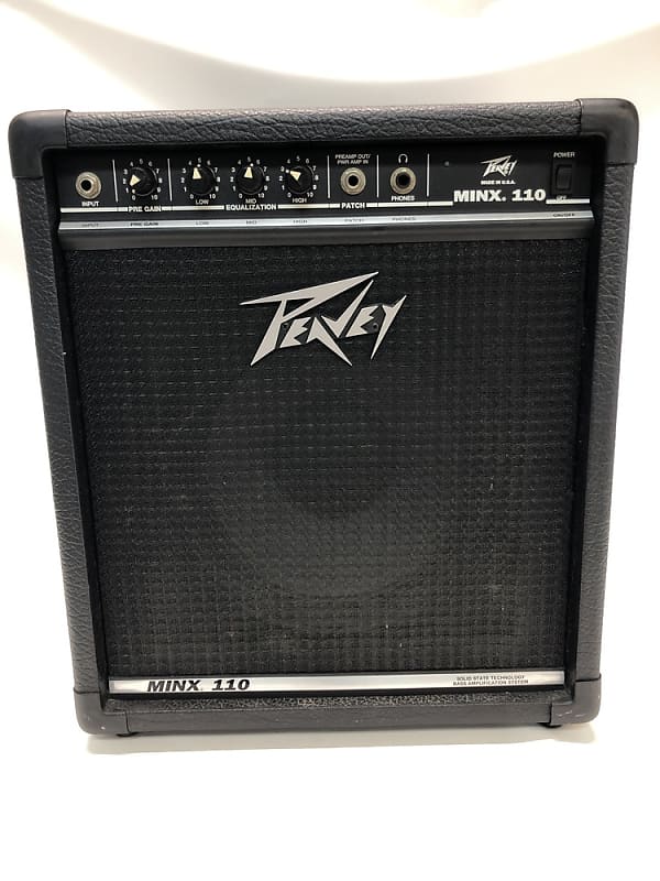 Peavey Minx 110 - Black - Bass Amp | Reverb