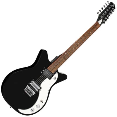 Danelectro '59X 12 String Guitar ~ Gloss Black image 3