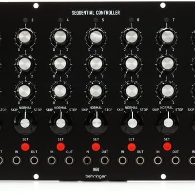 Behringer SEQUENTIAL CONTROLLER 960 - Eurorack Module on