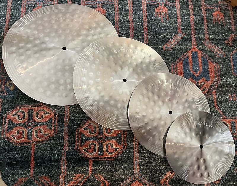 (MINT) Aisen A-Stacks Steel Alloy Cymbal Set (10/12/14/16”) image 1