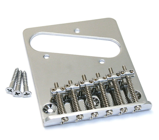 NEW Chrome TOPLOADER Telecaster Bridge for Fender Tele Reverb UK