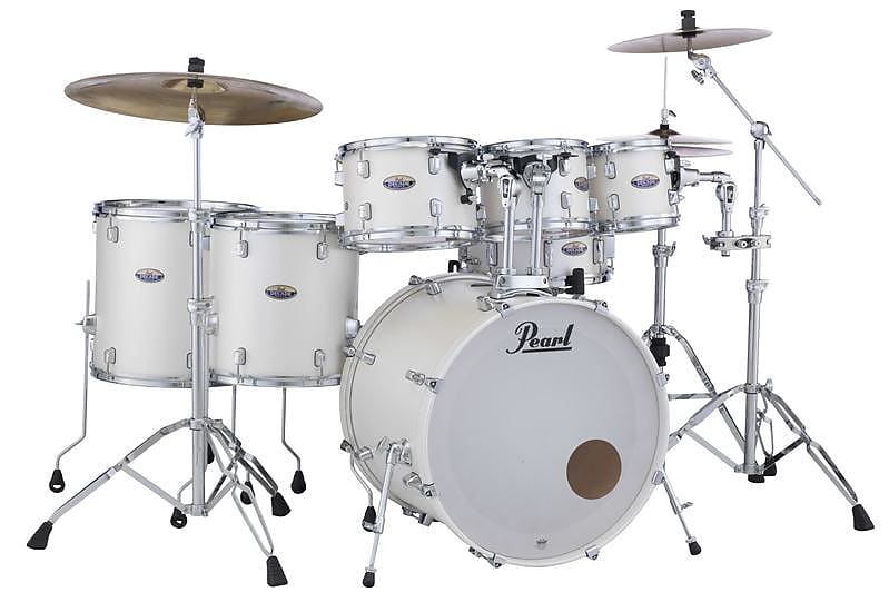 Pearl Decade Maple 7-pc. Shell Pack WHITE SATIN PEARL DMP927SP/C229 image 1
