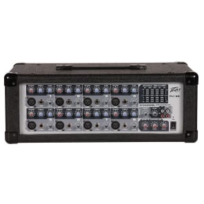 Peavey PVi 8B 8-Channel Powered Mixer/Amplifier - 150W