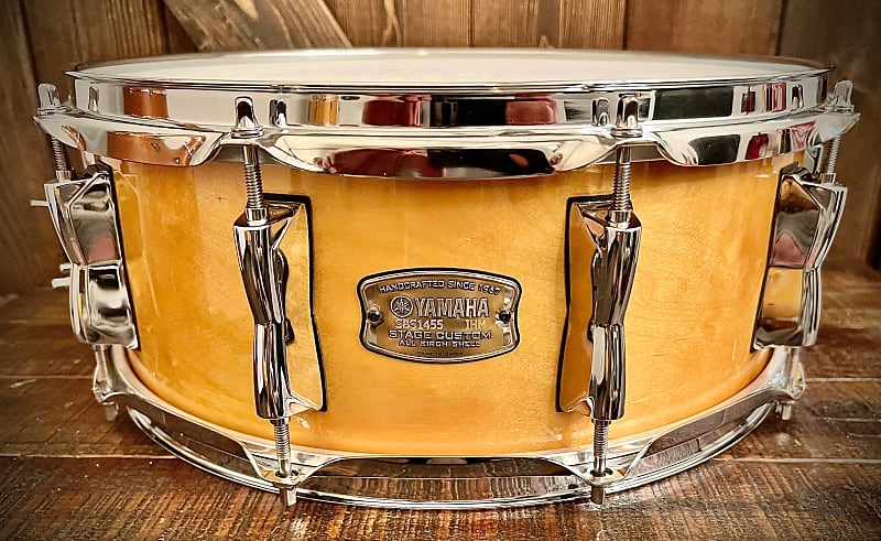 Yamaha Yamaha Stage Custom Snare Drum 14x5.5 - Natural Wood