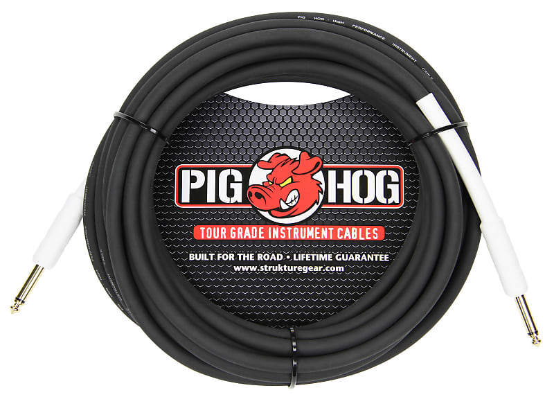 Pig Hog 25ft 1/4" - 1/4" 8mm Inst. Cable.. image 1