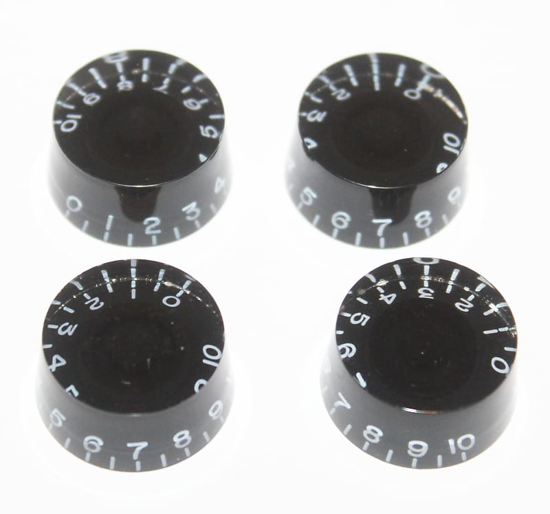 Gibson Black Barrel Knobs Speed Knobs Reverb