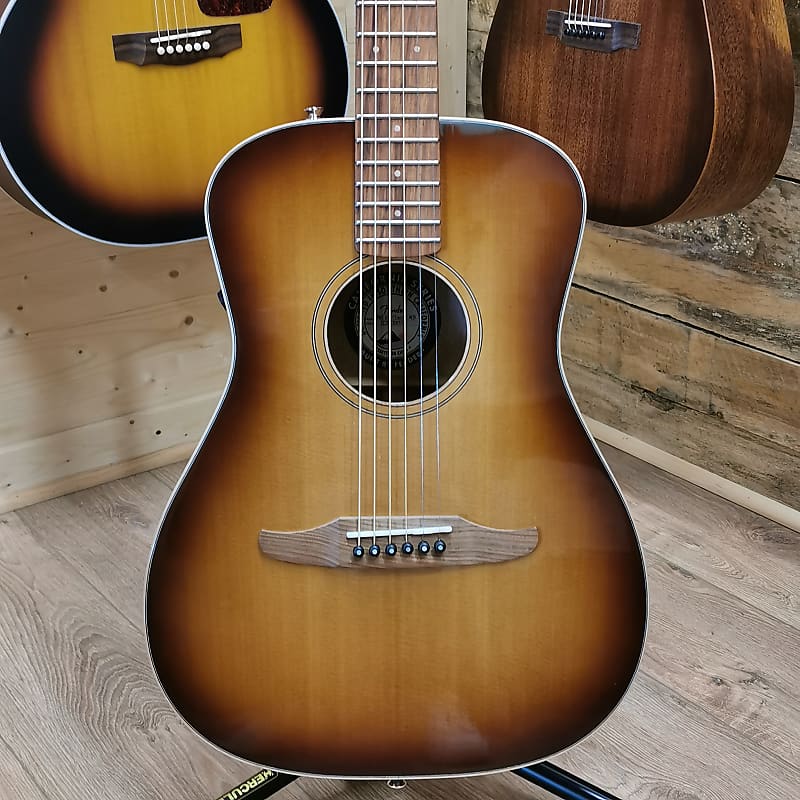 Fender Malibu Classic - Pau Ferro Fingerboard, Aged Cognac Burst image 1