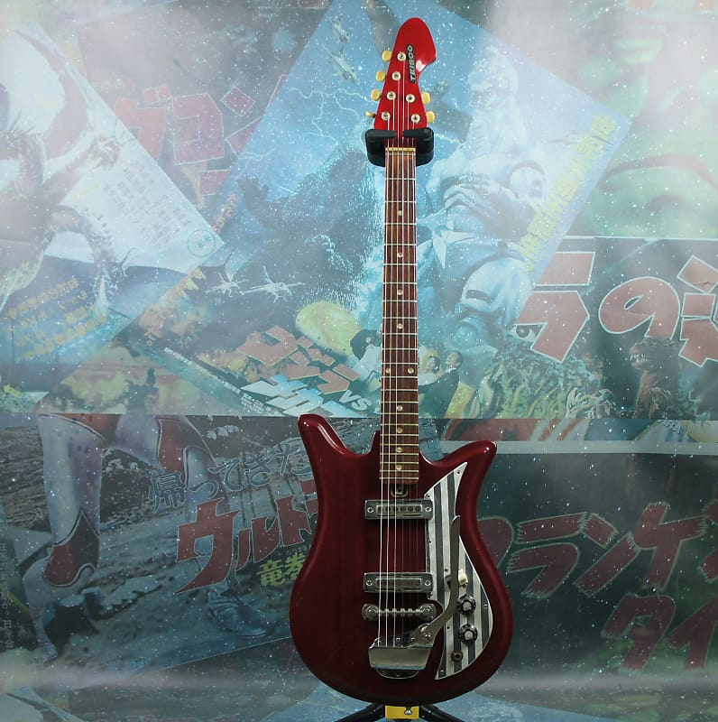 Teisco SM-2L 1960's Cherry MIJ Japan Vintage | Reverb