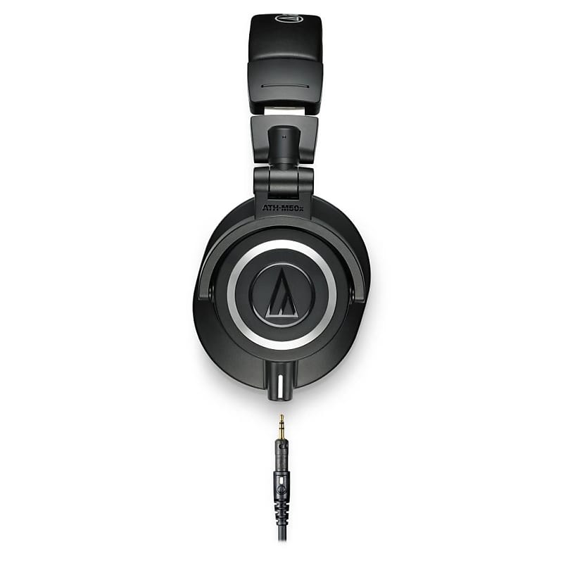Audio Technica ATH-M50X Studio Monitor Headphones  			