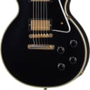 Gibson Custom 1957 Les Paul Custom Reissue 2-pickup Electric Guitar - Murphy Lab Ultra Light Aged Ebony