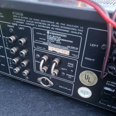 Rare Kenwood Integrated Amplifier KA-8100, 55 Vintage Watts, Recapped, Superb, $949 Shipped! image 6