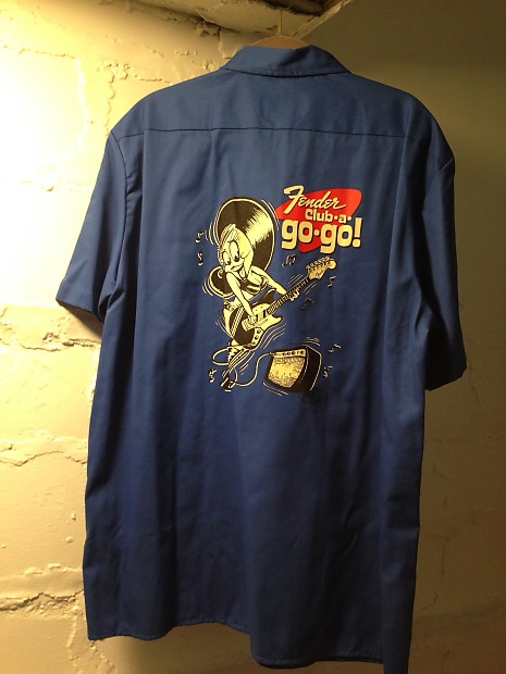 トップス Fender x Dickies Shirt Mens L Fender Guitars Custom Shop 60th Anniversary Dickies Shirt