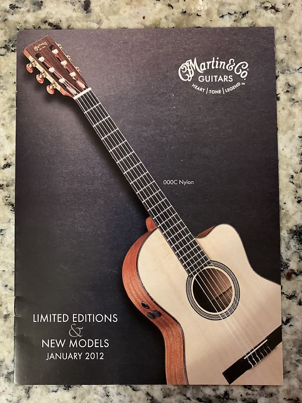 Martin Limited Edition & New Models Catalog  2012 D-100 D-18 DRS-2 image 1