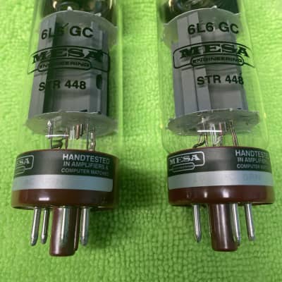 Mesa Boogie 6L6 GC STR 448 Tube Matched Pair image 2